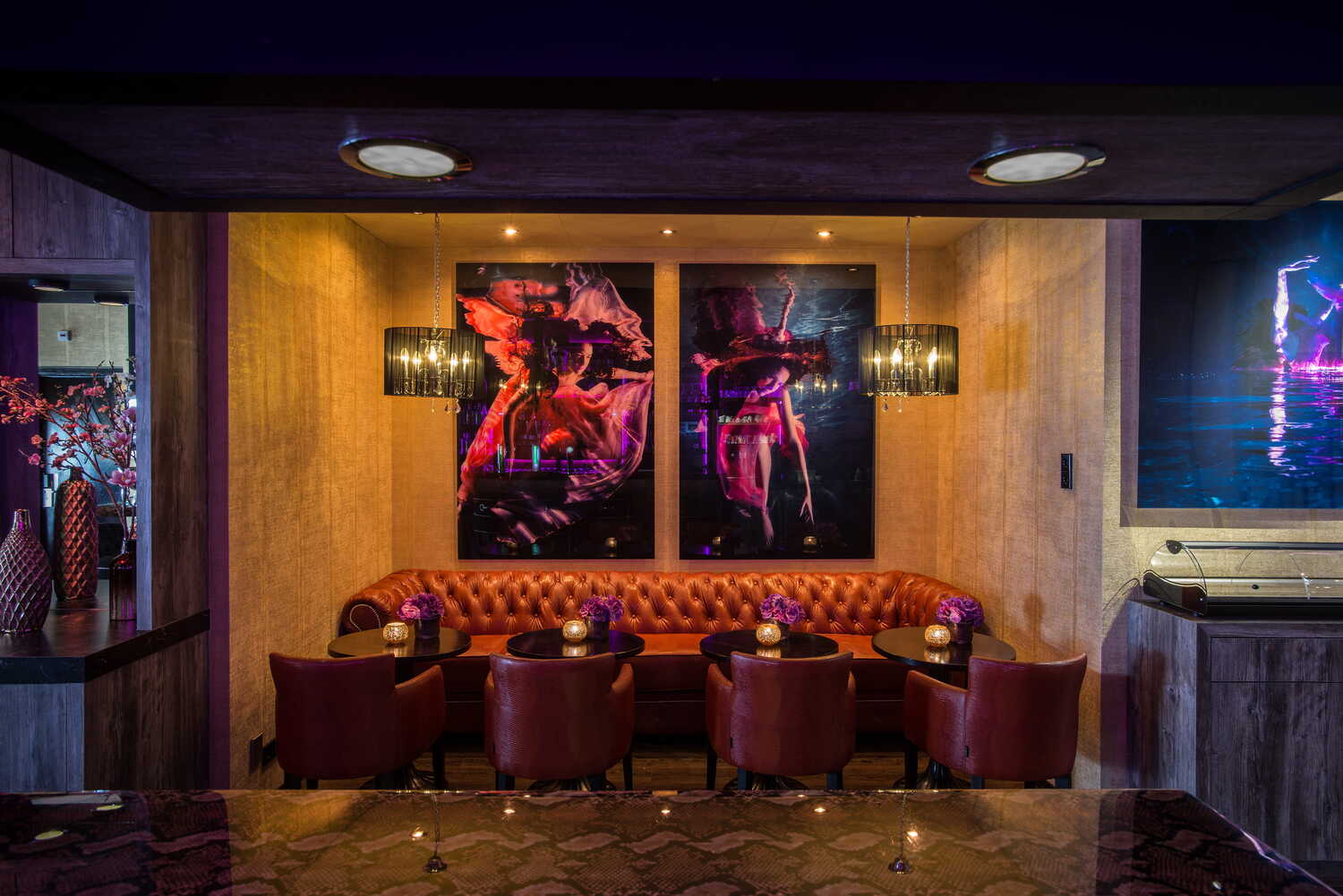 Delicious food and drinks served at Sebastian's Hotel