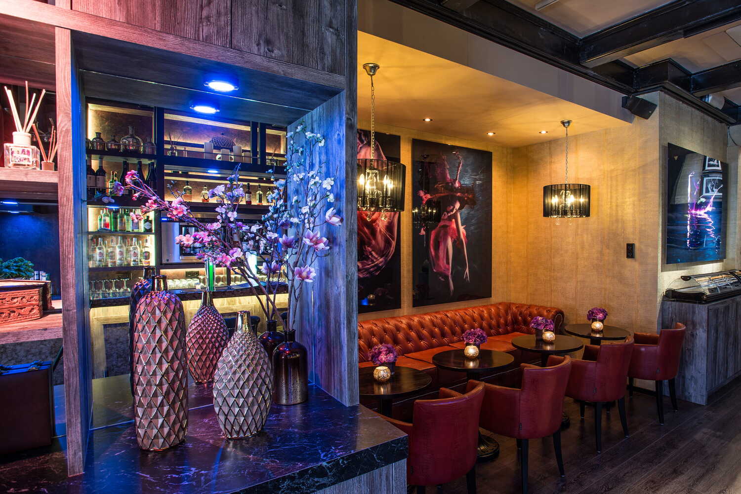 Breakfast area at Sebastian's Hotel